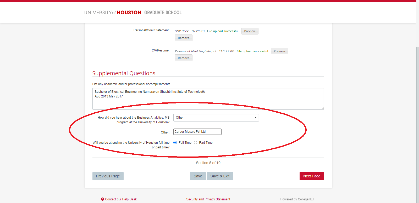 University of Houston